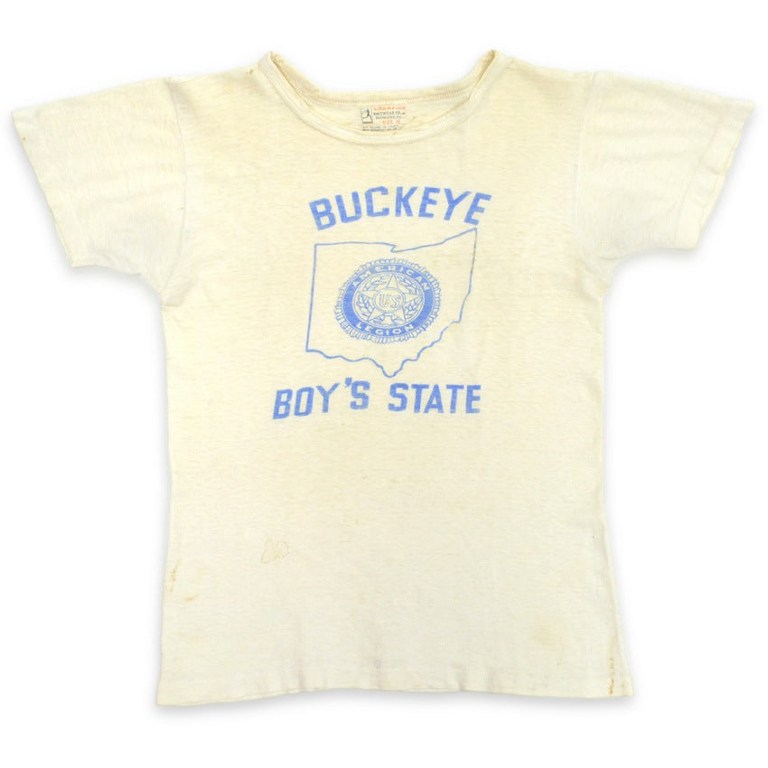 40s Champion Big Tag 'BUCKEYE' T-shirt ... 38