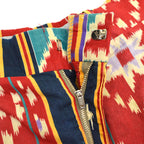 ~70's Steve Petix 'Native Pattern' Cotton Slacks...