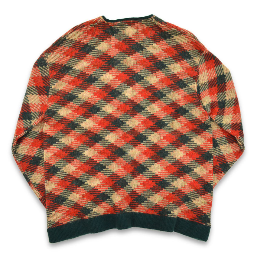 60's David Allan mohair cardigan... about XL