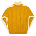 ~60's Mitchell-Hermann Two Tone Turtle Neck Wool Sweater... L