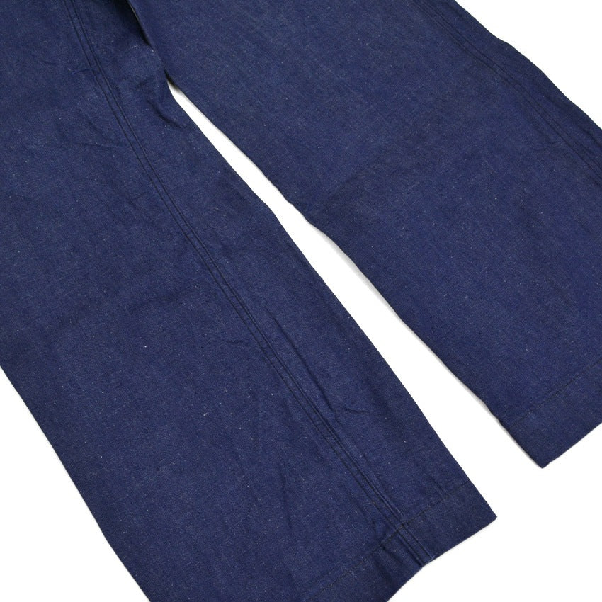 60's USNAVY DUNGAREE DENIM TROUSERS... MINT