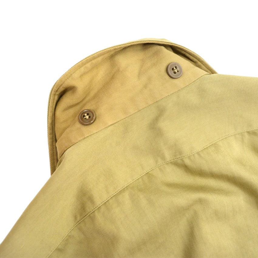 40's USAAF ww2 Pilot Officer Dress Cotton Shirt with CBI Patch...