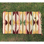 Circa 1930's~ NAVAJO RUG RARE COLOR...87cm×50cm