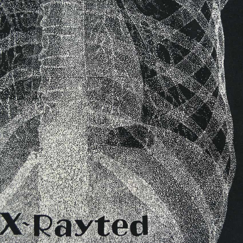 80's SCREEN STARS X-Rayed Leslie Arwin 1978 Bone T-shirt ... L