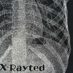80's SCREEN STARS X-Rayed Leslie Arwin 1978 Bone T-shirt ... L