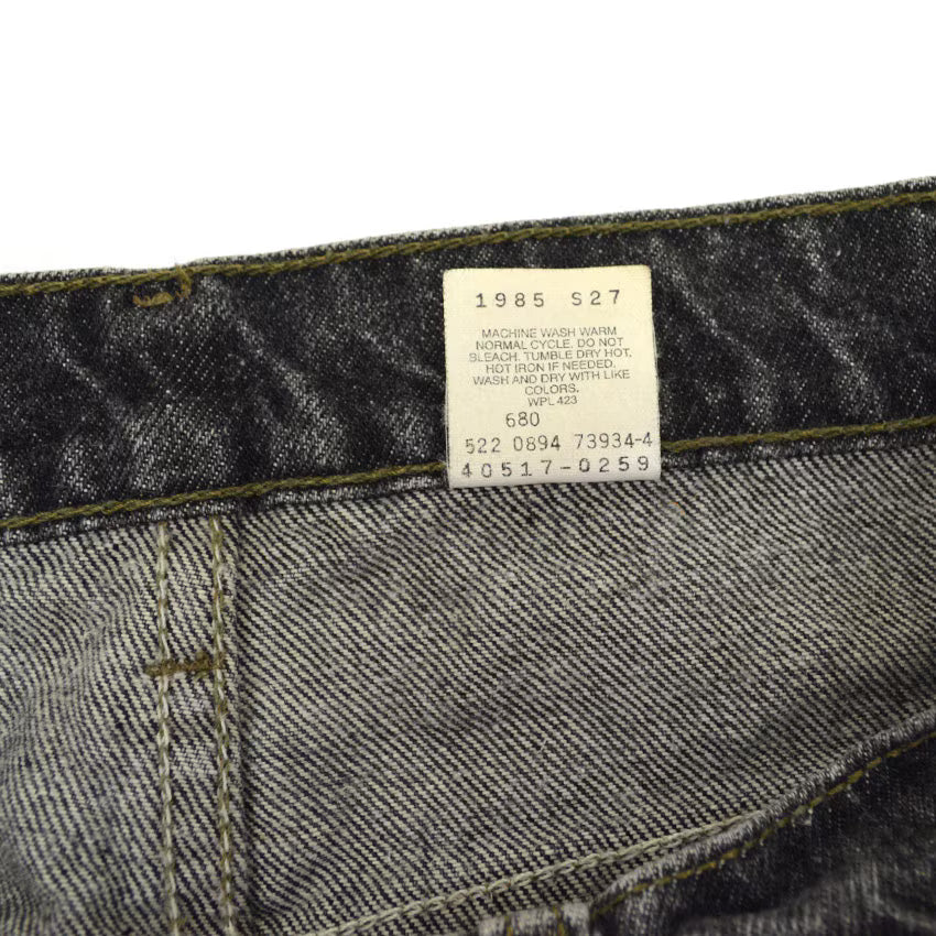 90's Levi's 517 Black Denim... W31 L29
