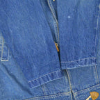 ~90's DENIM DUFFLE COAT...M