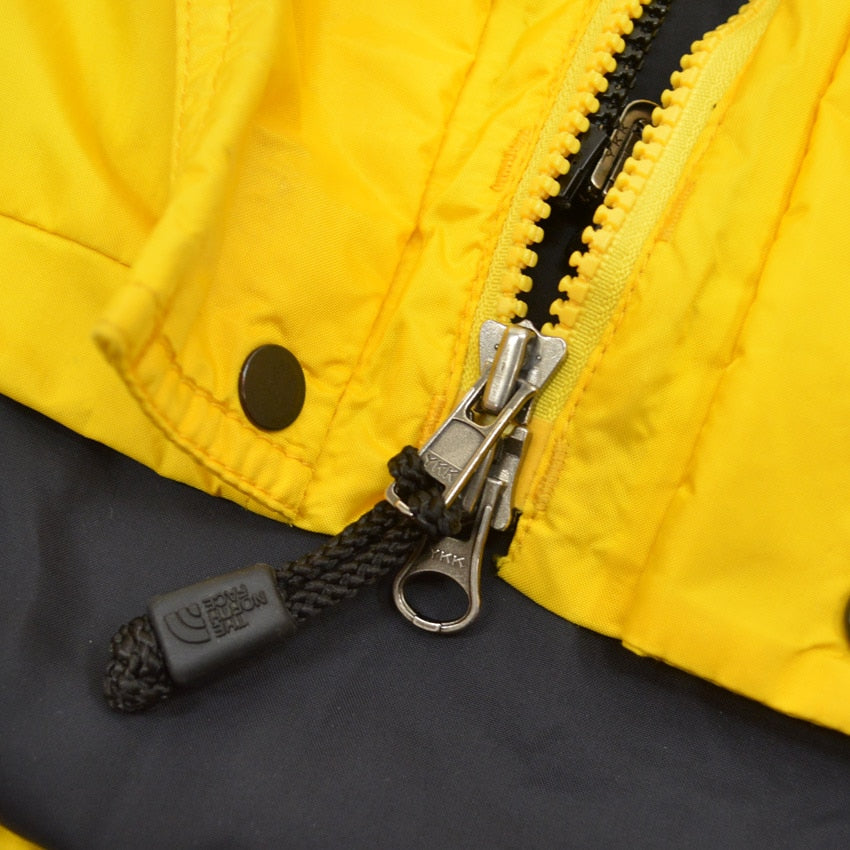 90's THE NORTH FACE MOUNTAIN LIGHT JACKET YELLOW...S