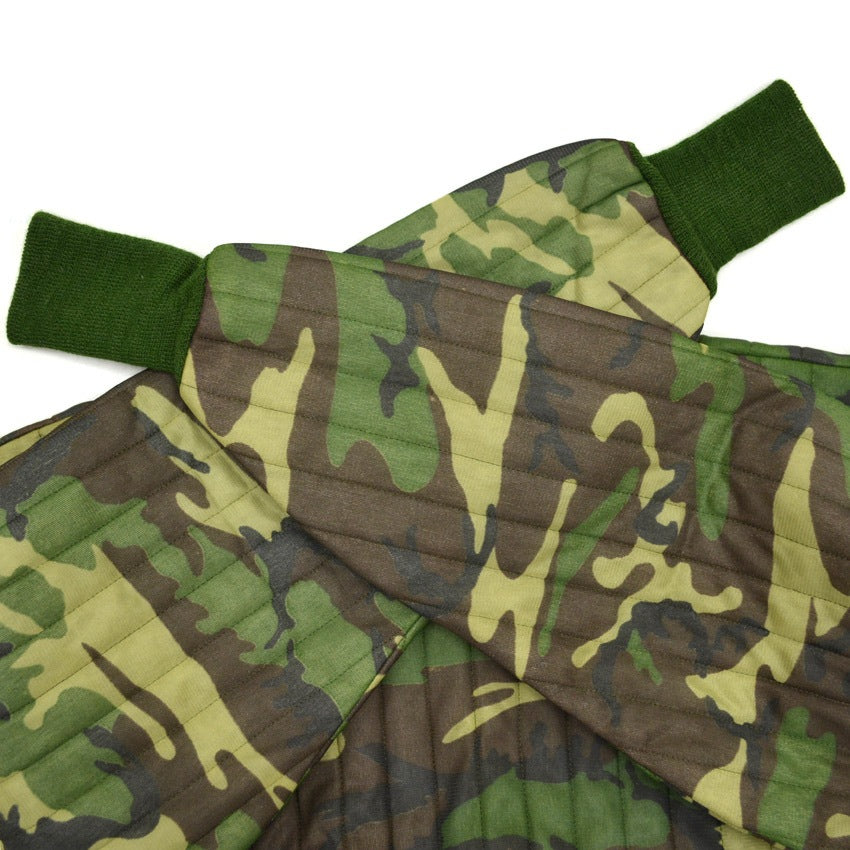 70's~ Deadstock chillerkiller by SAFTBAK Camo Quilting Sweat shirt ... XL