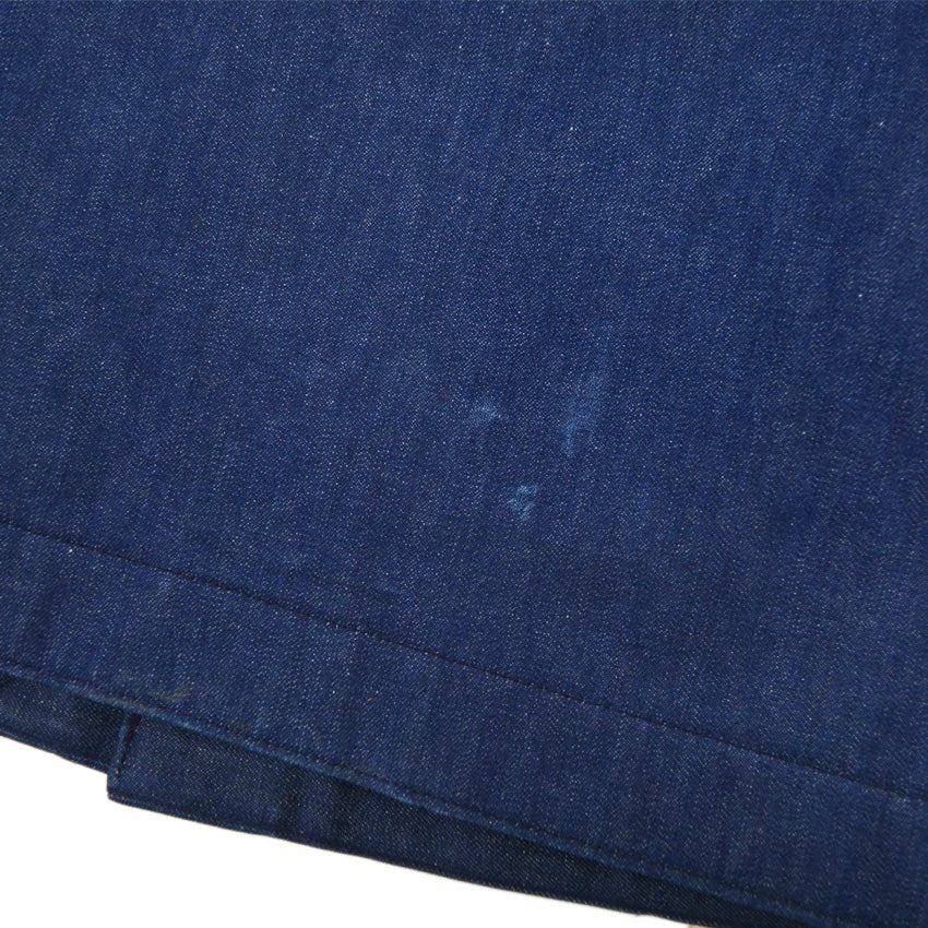 70's~ Deadstock Sears Work Leisure Denim Coverall with Blanket... L