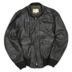 1980's USBP OFFICIAL LEATHER JACKET...42L