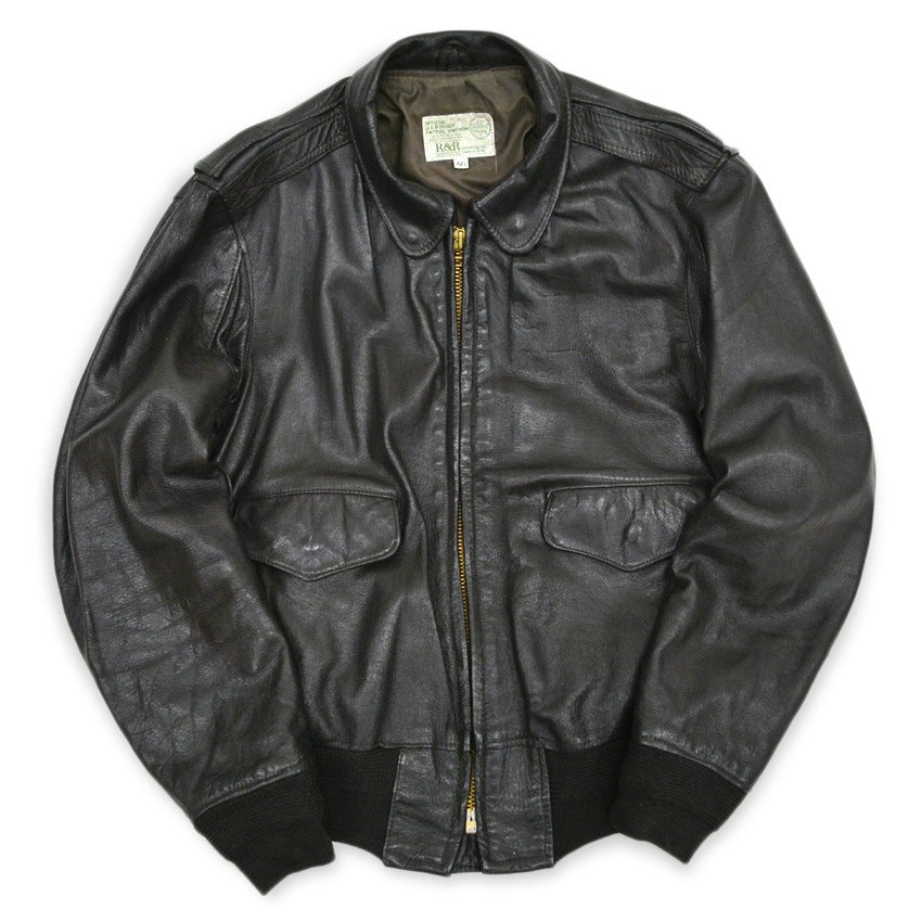 1980's USBP OFFICIAL LEATHER JACKET...42L