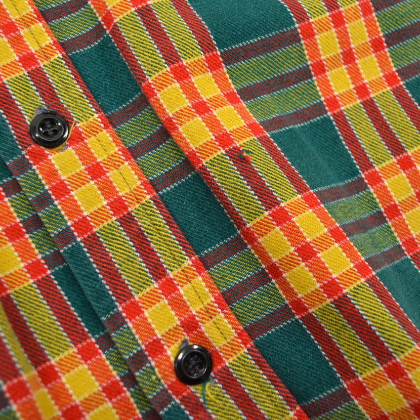 1970's Washington DEE CEE FLANNEL SHIRT... XL