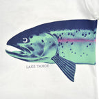1980's Hanes LAKE TAHOE RAINBOW TROUT T-SHIRT ... L