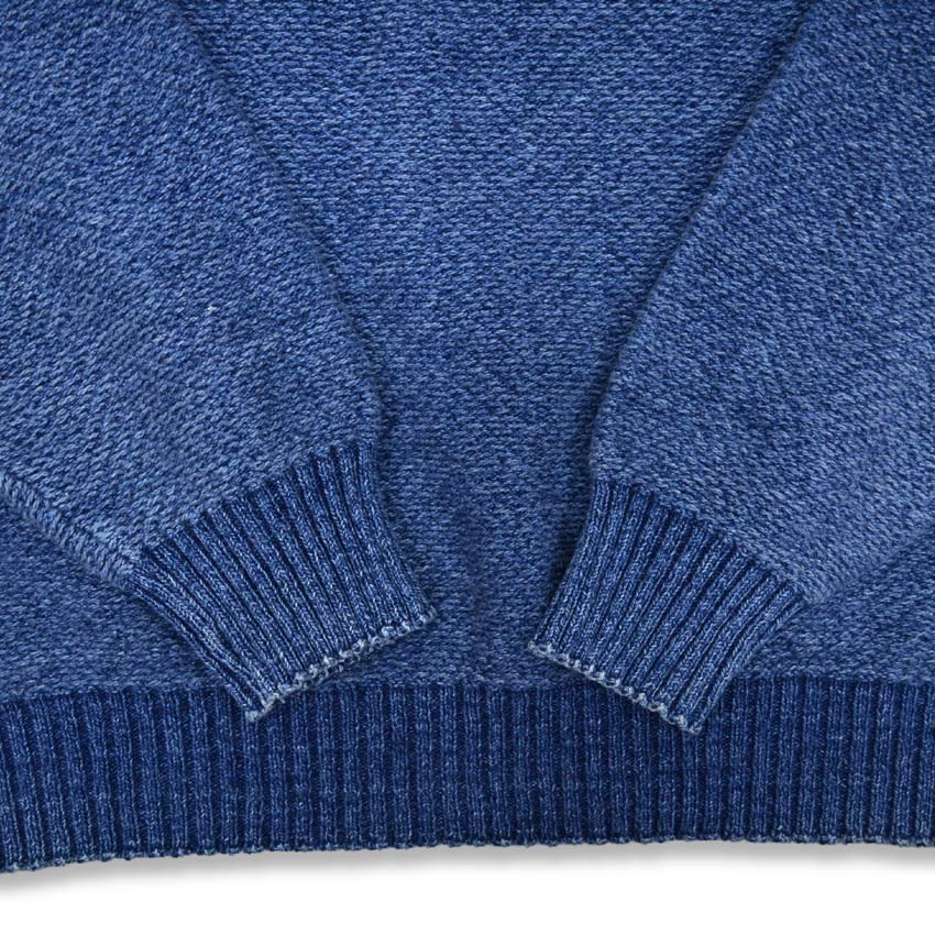 1980's LLBEAN INDIGO COTTON SWEATER...L