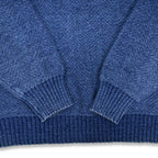 1980's LLBEAN INDIGO COTTON SWEATER...L