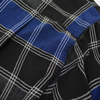 ~60's Truval Plaid Rayon Shirt...M