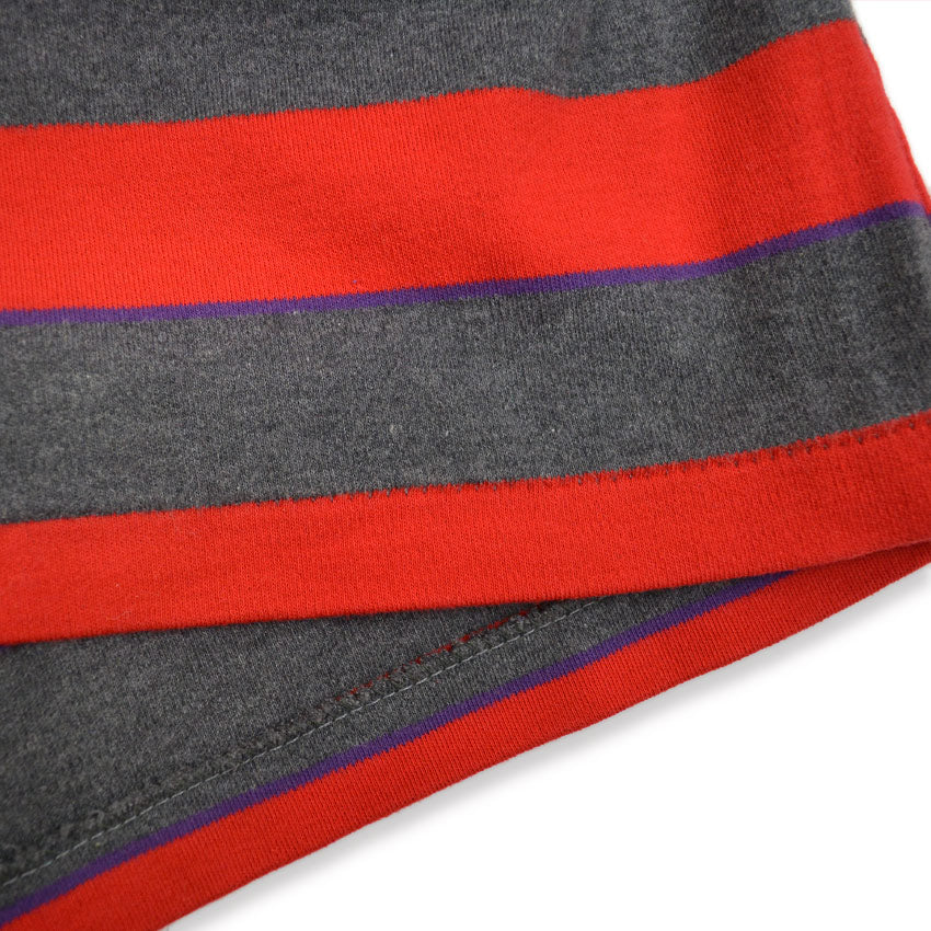 1980's~ GAP BORDER COTTON TURTLE NECK L/S SHIRT ... XL