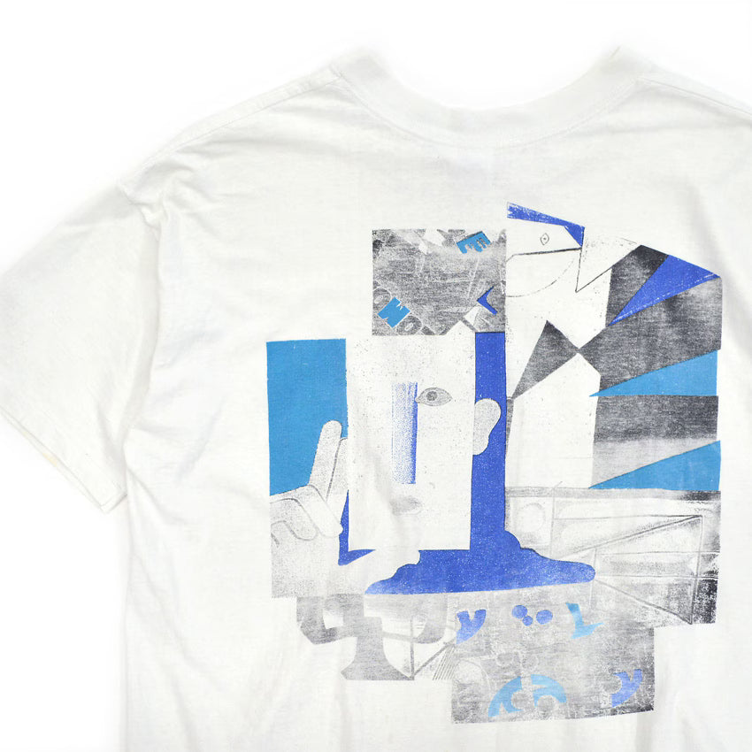 ~1990's Jantzen MONOLITH FACE ART T-SHIRT... L/XL