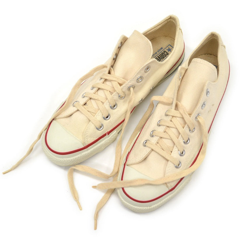 1970's Deadstock CONVERSE ALLSTAR OX WHITE CANVAS... 9