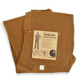 1970's Deadstock CARHARTT BROWN DUCK DOUBLE KNEE OVERALL...W36 L28