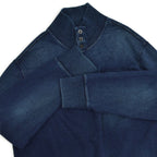 Polo by Ralph Lauren Indigo Dyed Hi Neck Sweat Shirt... XL