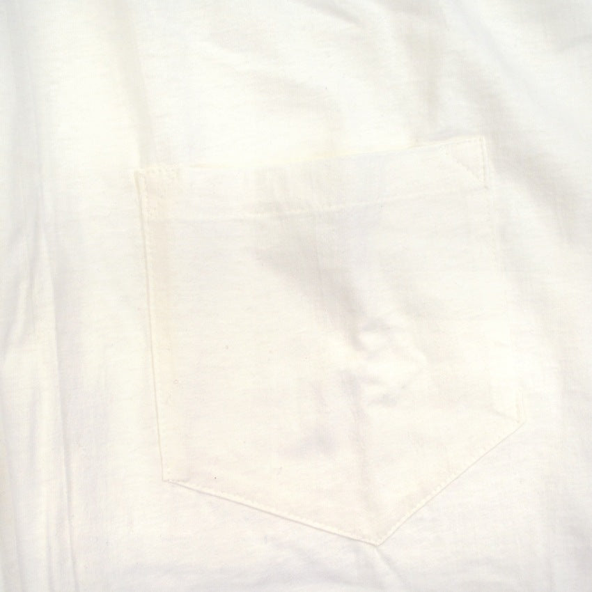 1990s Deadstock Alore Plain ONE POCKET T-SHIRT LONG ... ONE SIZE