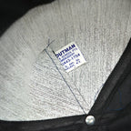 1980's Deadstock TROUTMAN CPE BLACK WORK CAP Made in USA...