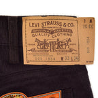 1980's Deadstock Levi's 505 Brown Cord's Pants... W32 L30