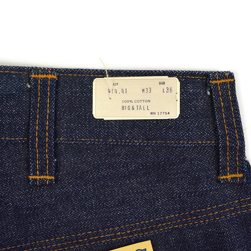 ~1970's DEADSTOCK Saddle King JEANS by KEY DENIM PANTS... W33 L36