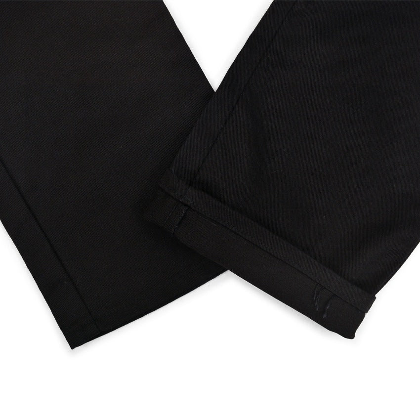 1980's Lee 200 BLACK TWILL PANTS MINT... W38 L34