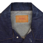 1970's~ Levi's 70506 DENIM JACKET TWO POCKET NO WASH Rare item... 42