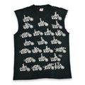 1990's FRUIT OF THE LOOM FASHION VICTIM SKULL SEX CUT OFF ... L