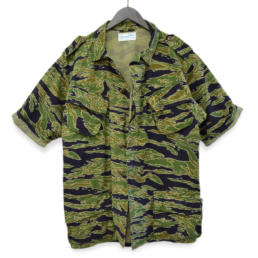 1960's〜 JUNGLE FATIGUE JACKET TYPE 2nd TIGER STRIPE LOCAL MADE ...