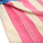 1980's~ AMERICAN FLAG SILK SCREEN ALL OVER PRINT T-SHIRT...