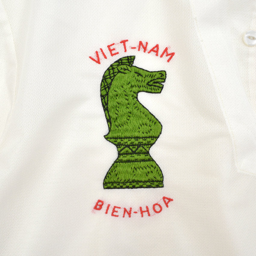 1960's~ SOUTH VIETNAM SOUVENIR SHIRT... 1