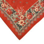 1880's~ ANTIQUE TURKEY RED BANDANA...