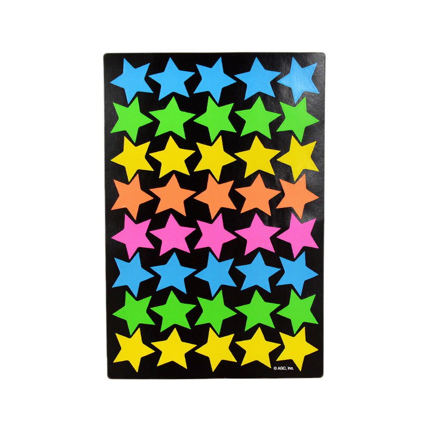 OLD SMILEY FACE AND STAR STICKERS ... Set of 4