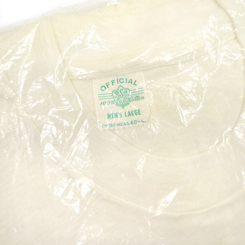 〜1960's DEADSTOCK B.S.A. GREATER NEW YORK COUNCILS T-SHIRT ... LARGE