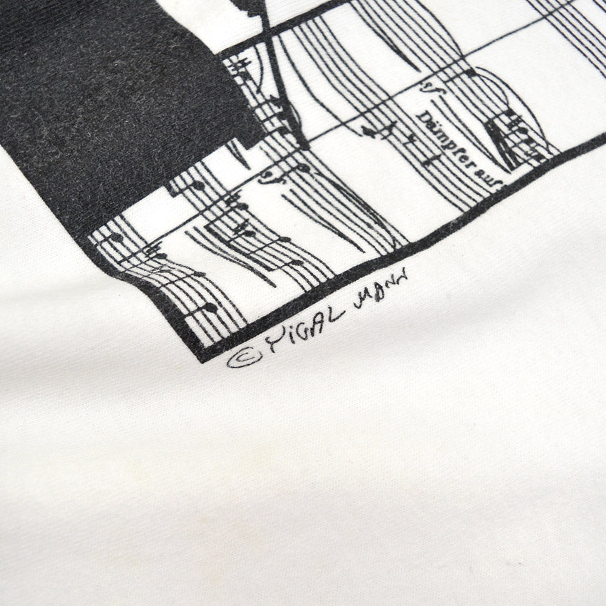 1990's FRUIT OF THE LOOM MAHLER Composer T-SHIRT ... L