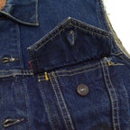 1960's LEVI'S 557XX CUT OFF DENIM VEST... 40