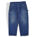 1950's~ AUTO BRAND DENIM PAINTER PANTS... W36 L29
