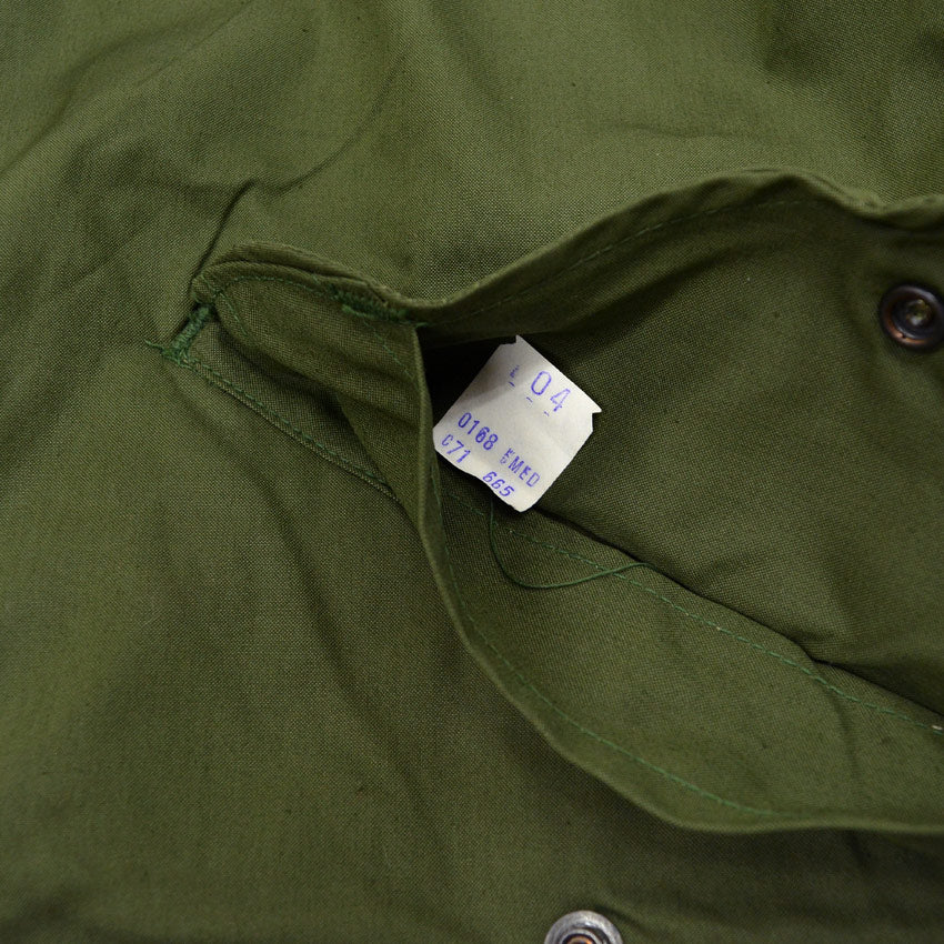 1970s Deadstock US Army M-65 Parka, with original seals, full set... Size M