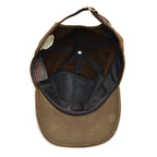 1980's ADVENTURE BOUND BROWN LEATHER CAP...