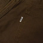 1960's LEVI'S 518 BIG-E BROWN Katsuragi COTTON TWILL PANTS ... W33 L33