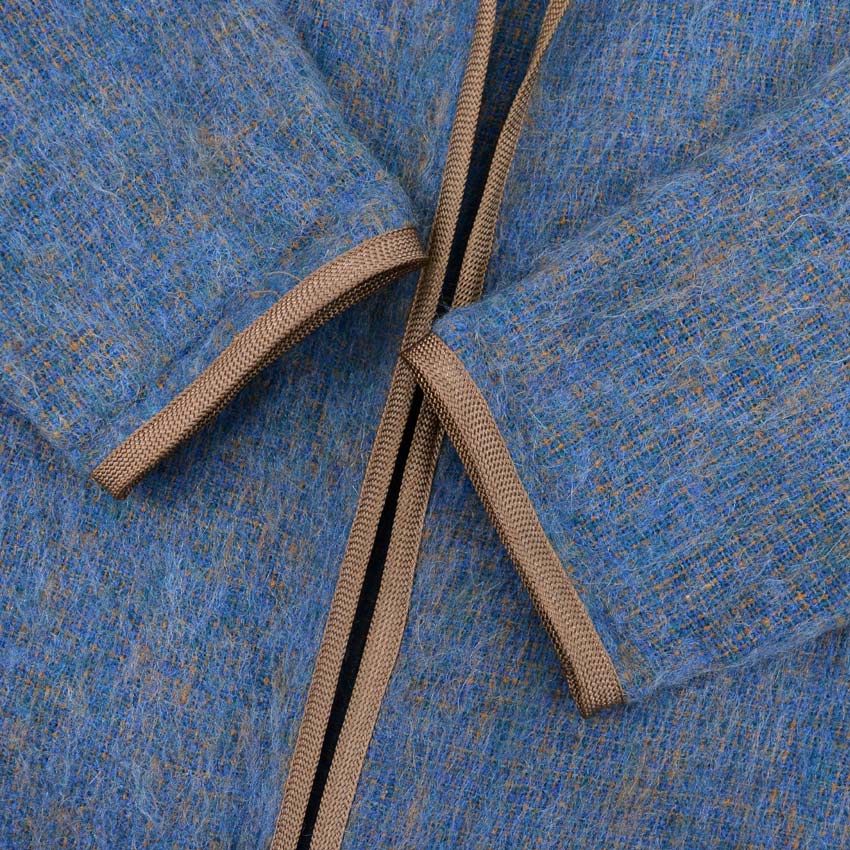 1970's~ BRIGITTE FREED 100% MOHAIR COAT MADE IN NEW YORK ... S