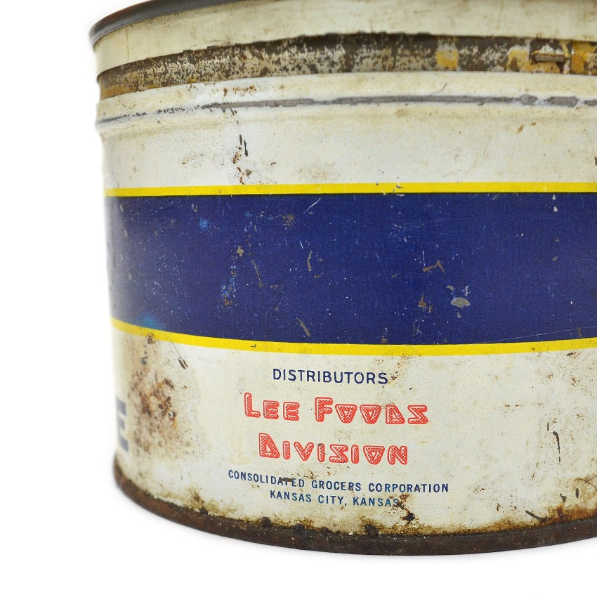 ~1930's THE HDLEE MERCANTILE CO. COFFEE CAN...