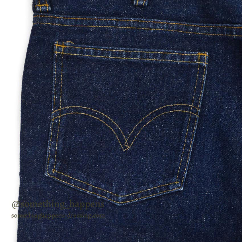 1960's LEVI'S 606 BIG-E DENIM PANTS MINT... W32 L31