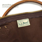 1980's DEADSTOCK LLBEAN DUFFLE BAG WITH ORIGINAL STRAP...