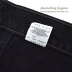 2000's Levi's 505 BLACK DENIM PANTS Made in USA... W34 L32